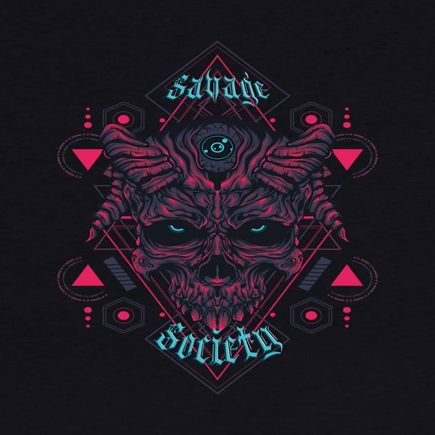 Skull Savage Society 1 by Savage Society